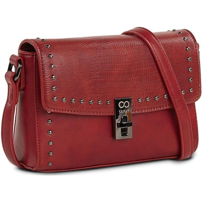 Sac à Bandoulière Femme Nylon – Grande Capacité – Polyvalent – Fermeture Zip