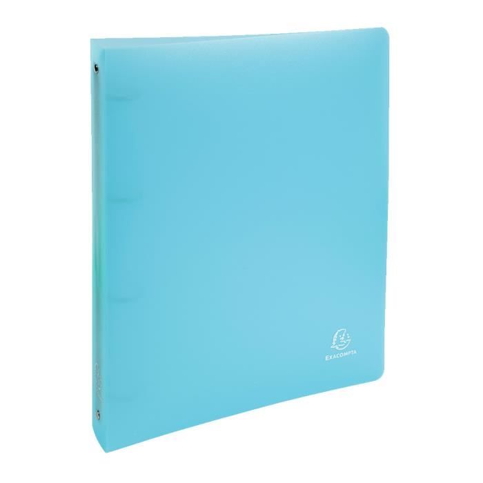 Classeur Souple A4 MAXI Viquel Feel'Easy - Dos 4 Cm - 4 Anneaux - Couverture Polypropylène - Rouge