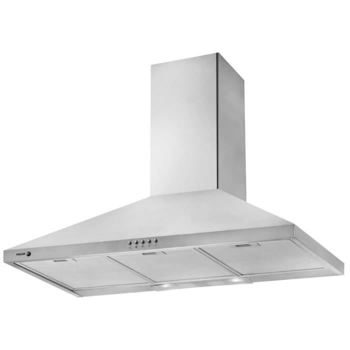 Hotte standard FAGOR 3CFP9050X 622 m3h Acier inoxydable