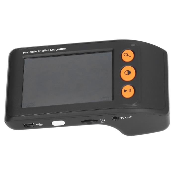 Loupe Vidéo Numérique 5 Pouces - Grossissement 2-32x, 26 Modes Couleur Pour Malvoyants (UE)