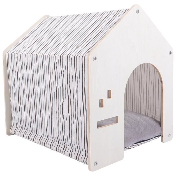 Nid De Chat 1pc Bois Massif Durable Bricolage Ventile Pelle A Litiere Fourche A Litiere Hygiene Litiere Dejections Cdiscount Animalerie