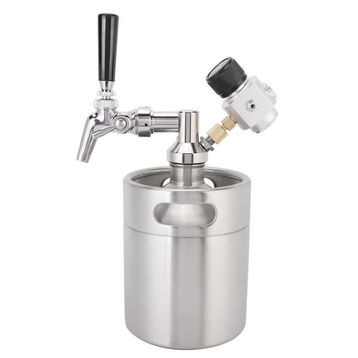 TMCRAFT - Mini Keg Growler de 2 litres - système de kit de fût
