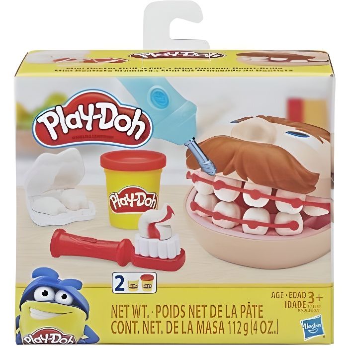 PLAY-DOH Coffret Mini Dentiste Pâte à modeler Jeu Jouet Éducatif