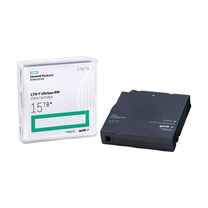 Hewlett Packard Enterprise LTO-7 Ultrium, 15 TB, RW 1,27 cm Bleu - vue 2