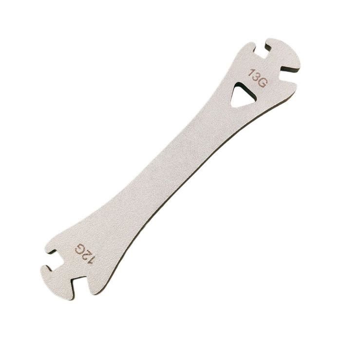 Clé à Rayons Vélo - Tendeur De Rayons 6 Tailles (calibre 10 à 15) Pour Réparation Roues Vélo