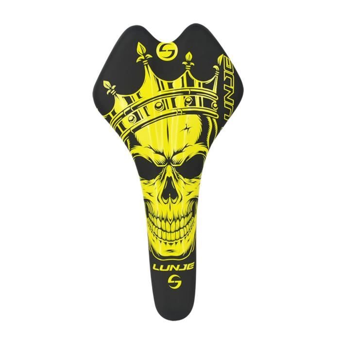 Selle De Vélo VTT En Fibre De Nylon Et Cuir Souple - Marque A - Modèle