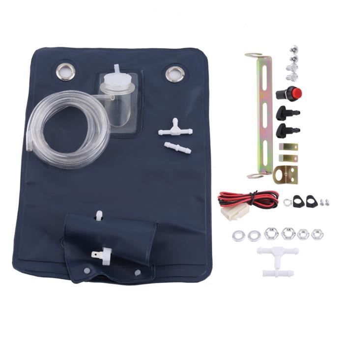 Wei Kit WEI Kit De Pompe Lave-glace 12V Avec Interrupteur à Bouton Pour ...