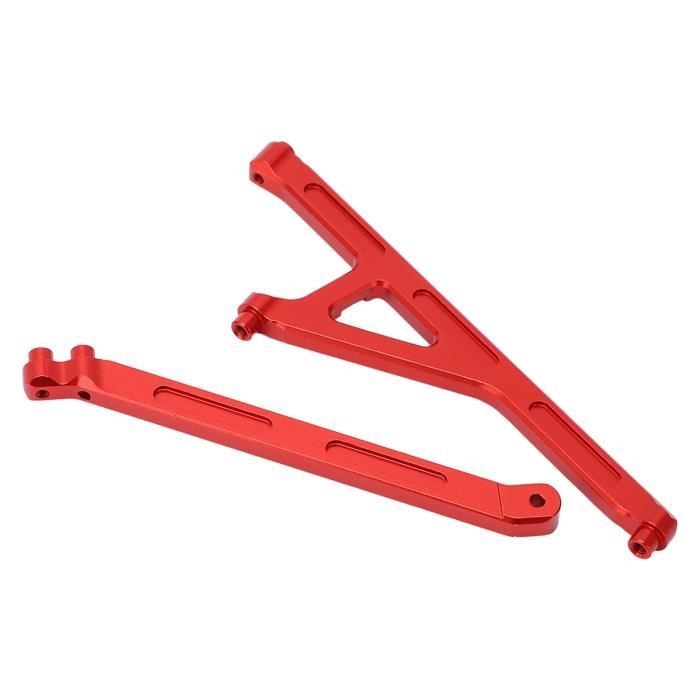 Support De Châssis Arrière En Alliage Usiné CNC - Pour Camion Monstre Traxxas Sledge 4x4 1/8 - Bleu - Neuf