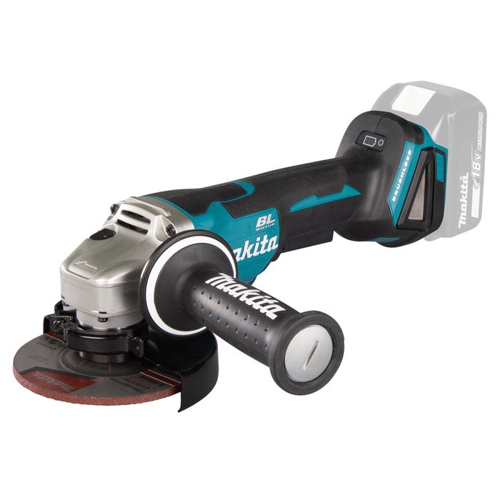 Meuleuse MAKITA LXT DGA508Z BRUSHLESS Ø125mm 18V Li Ion Machine nue - vue 2