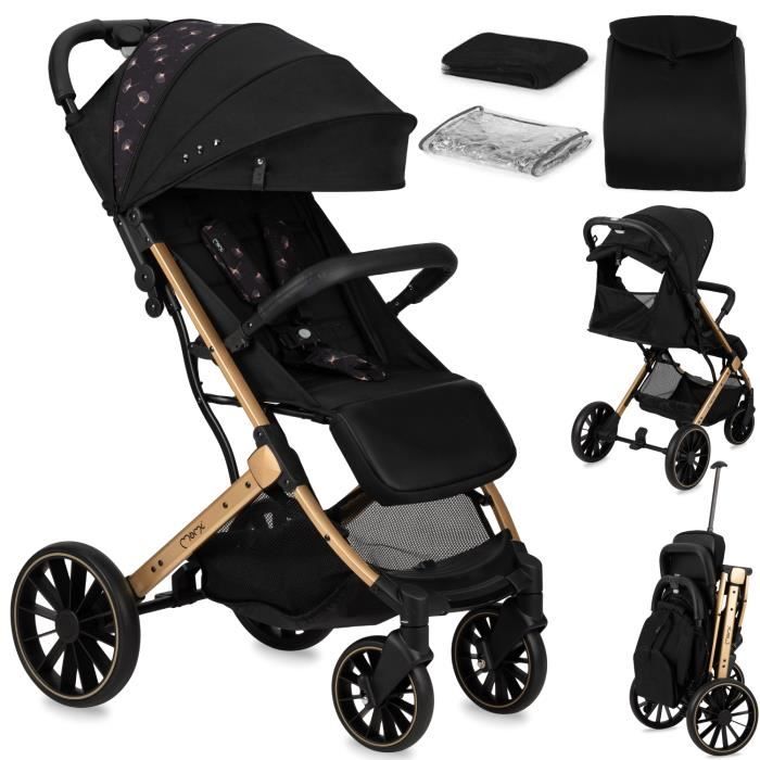 Poussette canne bébé confort noir - Cdiscount Puériculture & Eveil