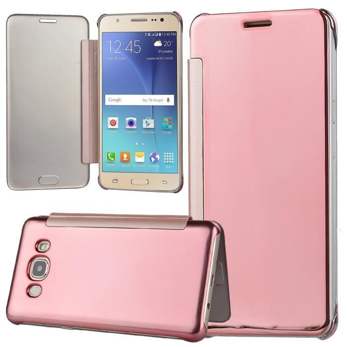 coque galaxy j5 2016 rose