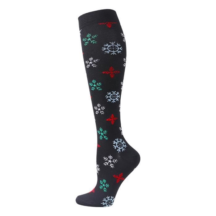 IHLOOTD Bas De Noel Femme 3 Paires Chaussette Haute Noel