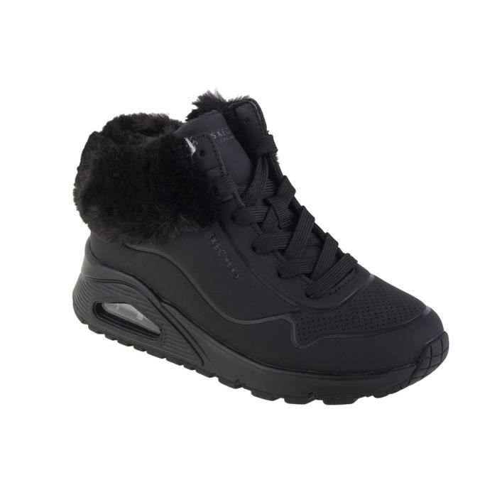 Skechers Chaussures enfant - SKECHERS - Uno Fall Air - Noir - Synthétique - Lacets