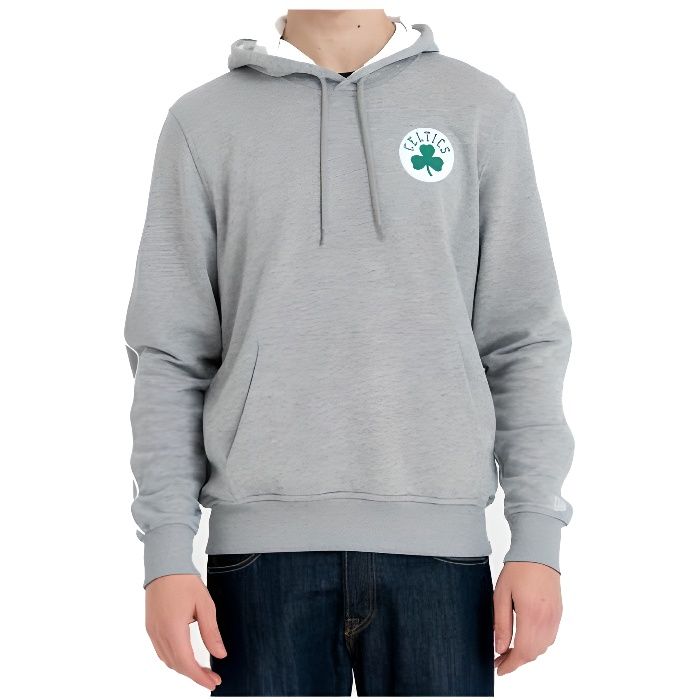 New era NBA Boston Celtics Piping Detail Hoodie Black