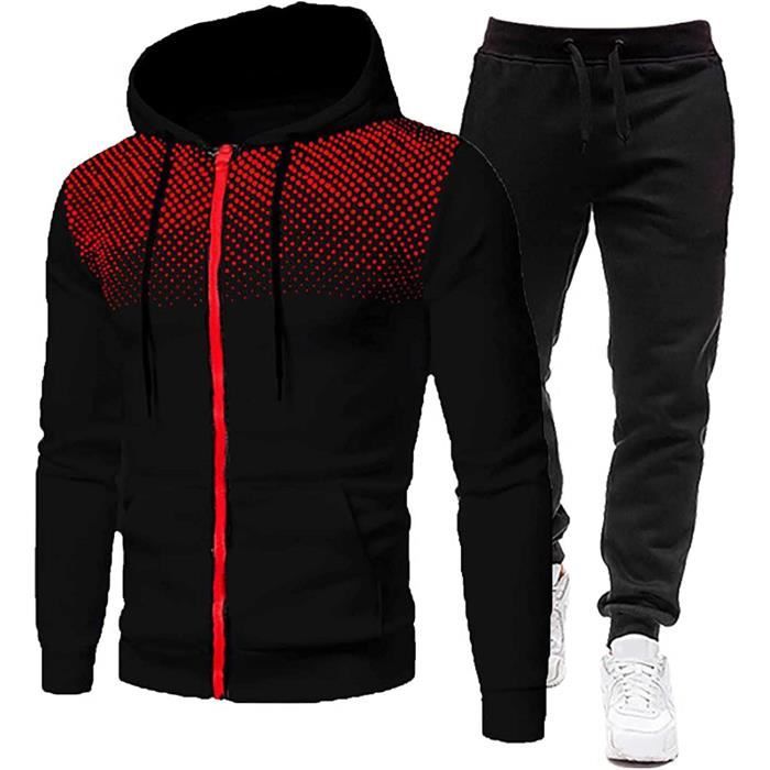 SWEATSHIRT Homme, Ensemble Jogging Homme 2 Pièces Sweat-Shirt