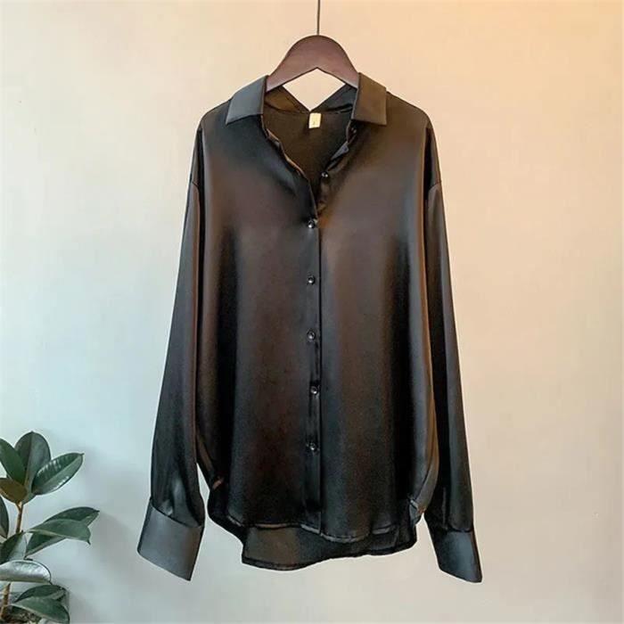 Chemisier Femme/travail Surdimensionné Manches Longues - Blanc - Polyester - Neuf Avec étiquettes