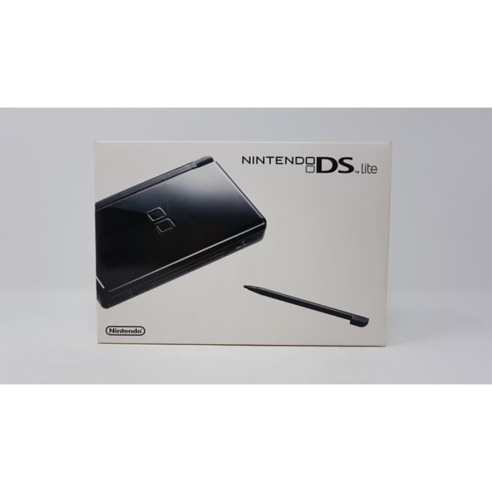 Console portable - Nintendo DS Lite - Noir - Secteur - NEUVE -EN BOITE