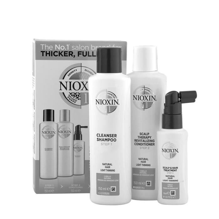 Kit Soin Nioxin N°1 Cheveux Normaux et Naturels