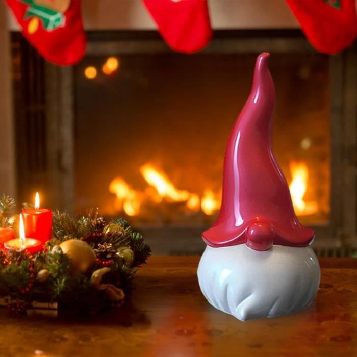 2 Moules Silicone 3D Père Noël Et Gnome - Kit DIY Bougies Savons Aromathérapie Noël