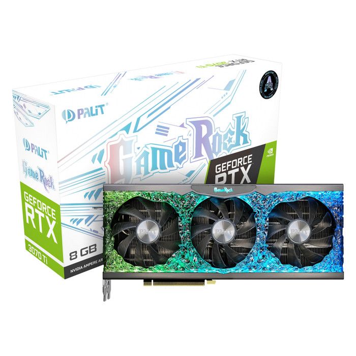 ジャンク Palit GeForce RTX 3070 8G Carte graphique - Palit - GeForce RTX 3070 Ti Gamerock - 8
