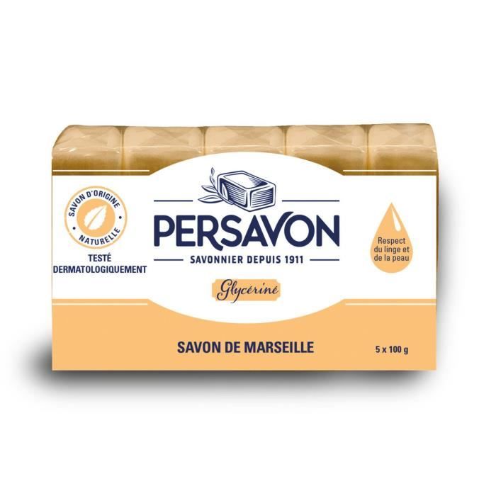 Lot De 5 Savons De Marseille Parfumés Vintage - Pain Moulé à L'ancienne - Neuf 100% Naturel