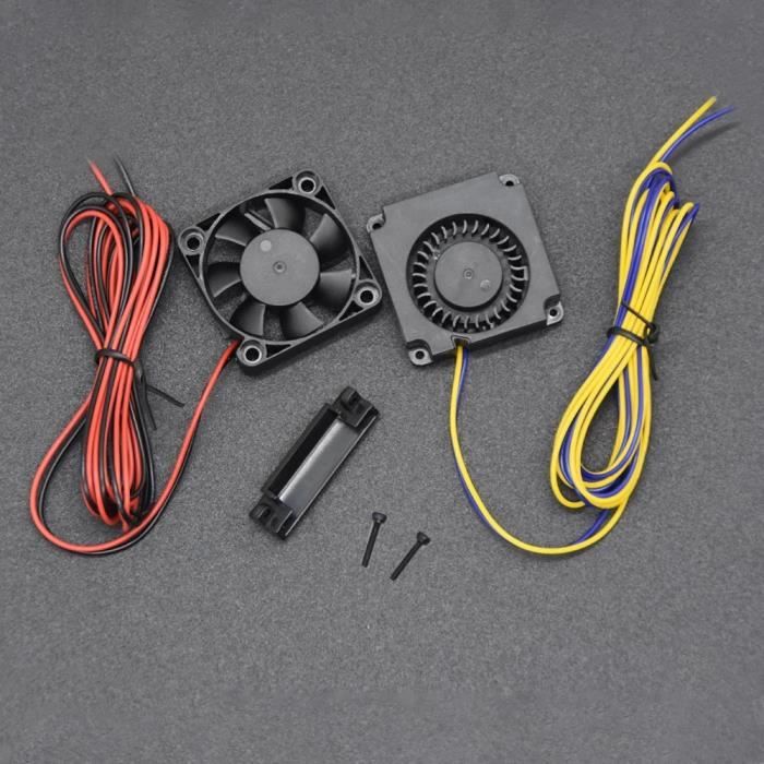 Ventilateur de refroidissement pour imprimante 3D 24V12V,souffleur turbo 4010,axial,silencieux