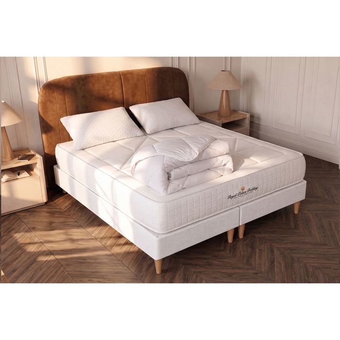 Pack matelas ressorts ensachés + mémoire de forme maxi épaisseur Windsor 160x200cm + double sommier 80x200 cm Pack matelas ressorts ensachés + mémoire de forme maxi épaisseur Windsor 160x200cm + double sommier 80x200 cm