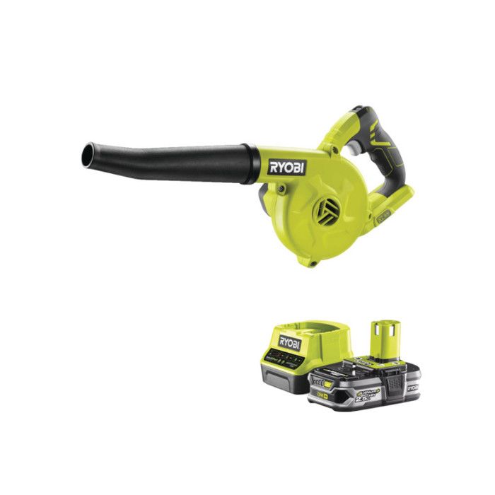 RYOBI Souffleur Électrique à Batterie 18V One+ 200kmh Max 3 Débits Variateur de Vitesse Poignée GripZone sans Batterie Utilisation Nettoyage Atelier Petites Surfaces R18TB 0 - vue 6