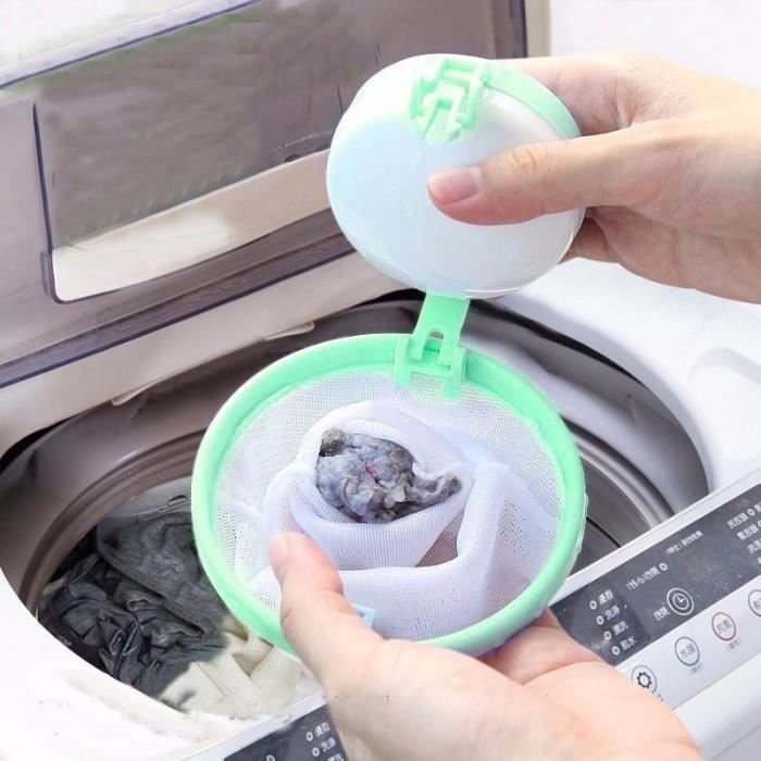 Épilateur réutilisable pour machine à laver, attrape-peluches pour