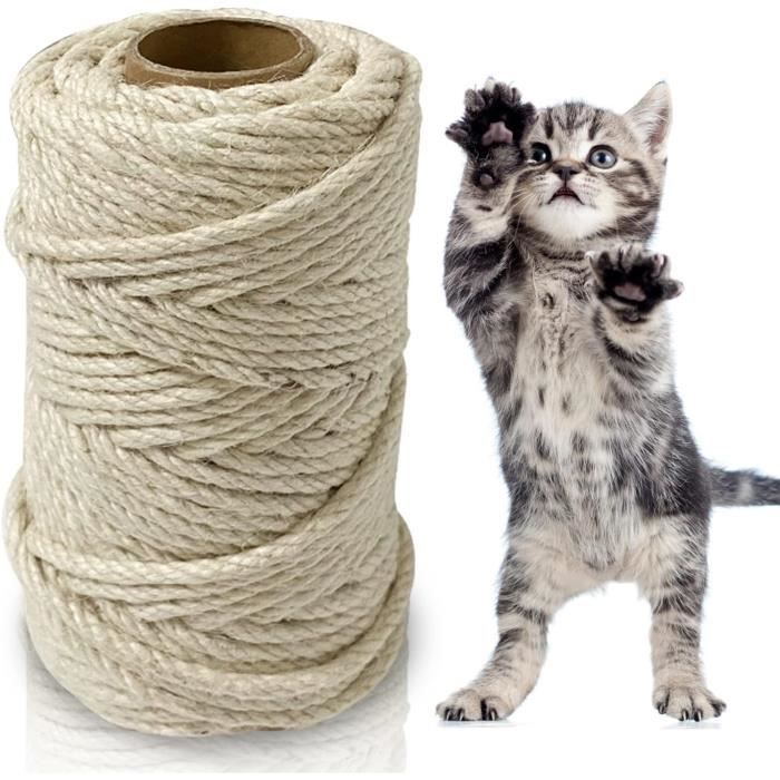 Corde De Sisal Naturel 1 Rouleau Corde Arbre À Chat Corde Pour Arbre À Chat Corde Chat Corde De Sisal Naturel 1 Rouleau Corde Arbre À Chat Corde Pour Arbre À Chat Corde Chat