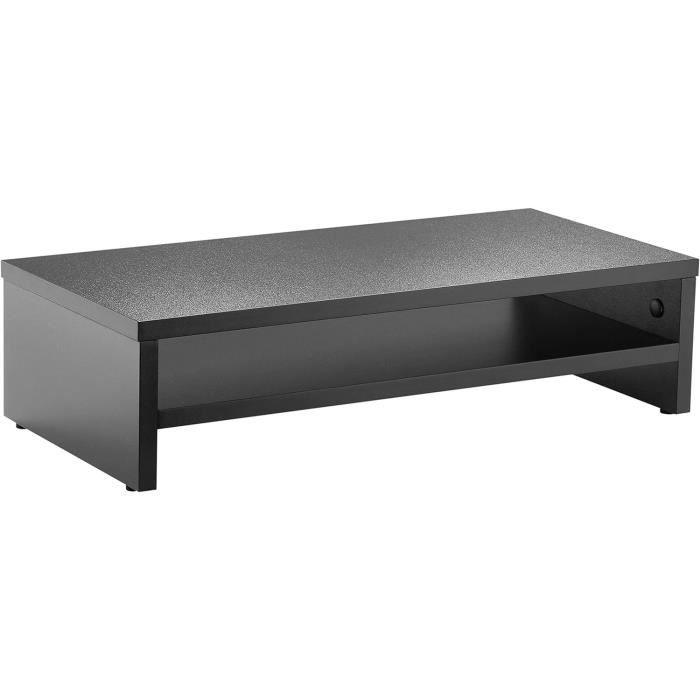 RICOO Support Moniteur Bureau Chêne Marron - Rehausseur Écran PC 54x26x14cm FS0114-EG