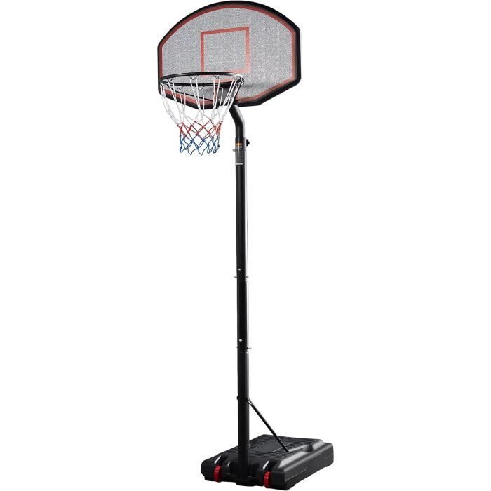 Panier De Basket-Ball Sur Pied Hauteur Réglable 172-200cm, Support De Basketball Mobile Avec Base Remplissable Panneau Incassable Pour Enfants 92624770 Panier De Basket-Ball Sur Pied Hauteur Réglable 172-200cm, Support De Basketball Mobile Avec Base Remplissable Panneau Incassable Pour Enfants 92624770