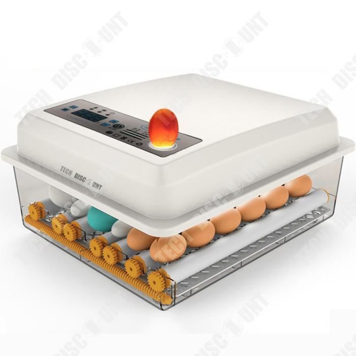 Meilleurs prix pour TD® Couveuse à poussins  36 pièces  Cinq modèles Entièrement automatique  Distance entre les axes réglable Éclosion par un seul