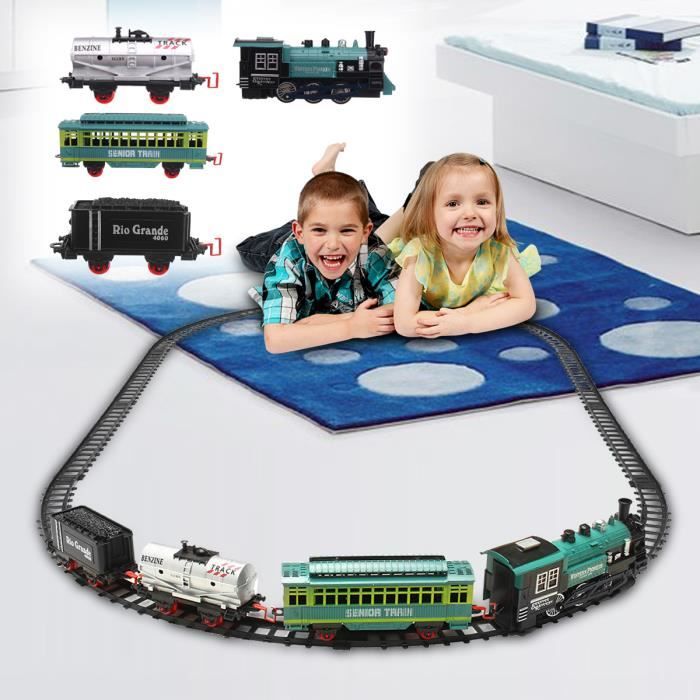 Rc speed train radio télécommande train avec son et lumière