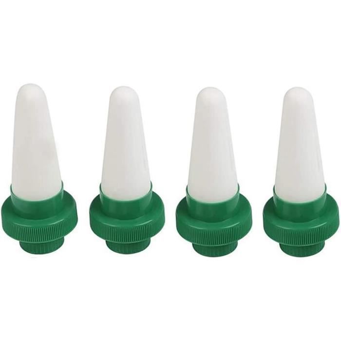 4 Cônes Arroseur Automatique Plantes 210ml - Hibou En Argile Pour Arrosage Auto Intérieur Et Extérieur