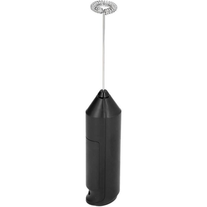 Mousseur à Lait Électrique Portable - Acier Inoxydable, 19000 Tr/min, Pour Latte, Cappuccino, Milkshake - Alimentation Piles AAA