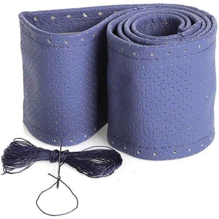 Accessoire Auto Housse De Volant SPARCO SPC1113RS Noir/Rouge - Protection Et Style Pour Ton Volant Auto Housse PVC Universelle