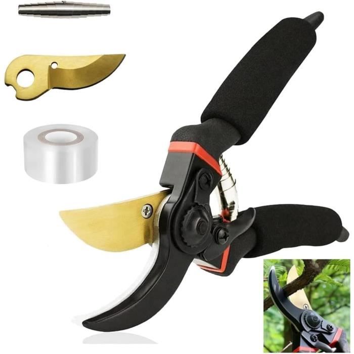 Sécateur Professionnel 215 Mm - Lame SK5, Coupe Jusqu'à 20 Mm - Pour Branches, Fleurs Et Fruits