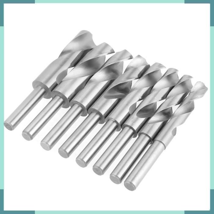 Mèche Rallongée Queue Droite Mèche HSS 8mm X 300mm QUARKZMAN - Foret Hélicoïdal à Queue Droite Pour Perçage Profond Foret Métal Perceuse Fraiseuse