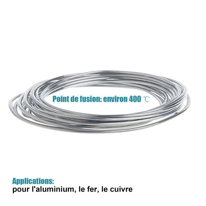Lot De 10 Tiges De Soudure Cuivre-phosphore - 40 Cm - Basse Température - Pour Climatisation Et Tubes Cuivre