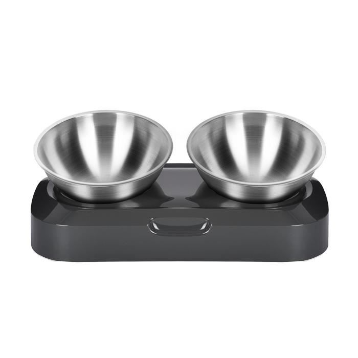 Yolistar Bol Double Sureleve Pour Chat En Acier Inoxydable Inclines Bols De Nourriture Pr Chat Ideal Pour Chats Et Petits Chien Cdiscount Yolistar Bol Double Sureleve Pour Chat En Acier Inoxydable Inclines Bols De Nourriture Pr Chat Ideal Pour Chats Et Petits Chien Cdiscount