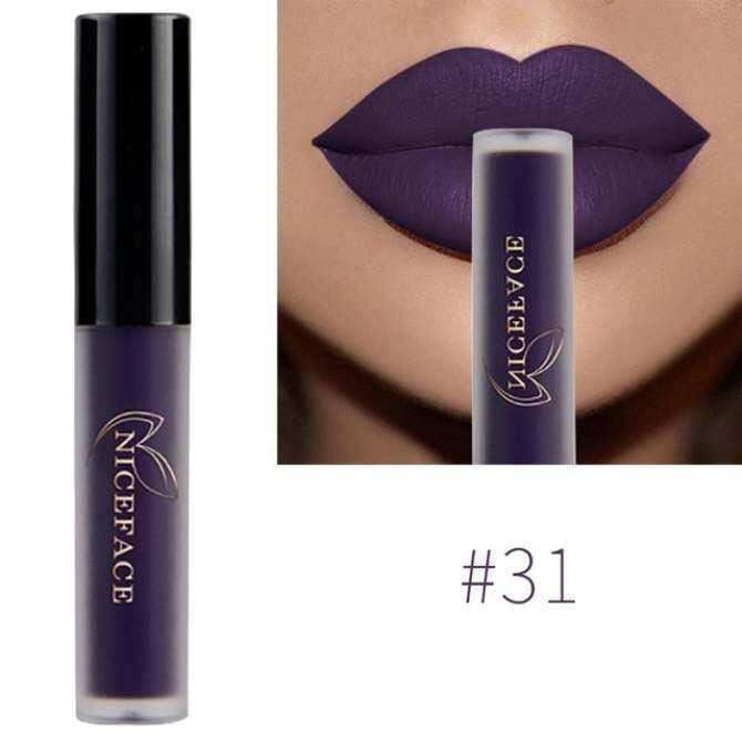Rouge à Lèvres Mat Moment Make-Up - N°35 Rouge Foncé - 4g - Neuf - Longue Tenue, Hypoallergénique