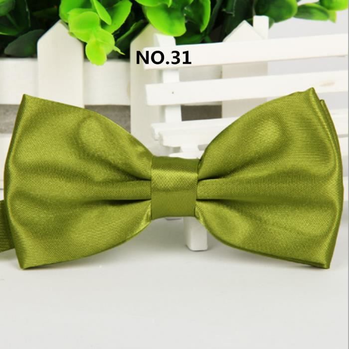 Nœud Papillon Pré-noué Satin Réglable Pour Femme - Élégant Et Facile à Porter - 11