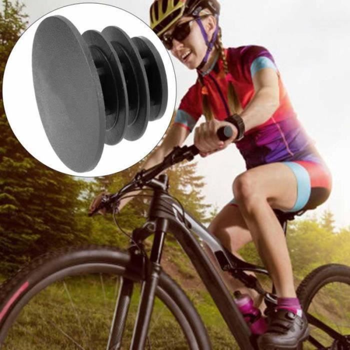 Poignées De Guidon Vélo Universelles - Noir (lot De 2) - Neuves