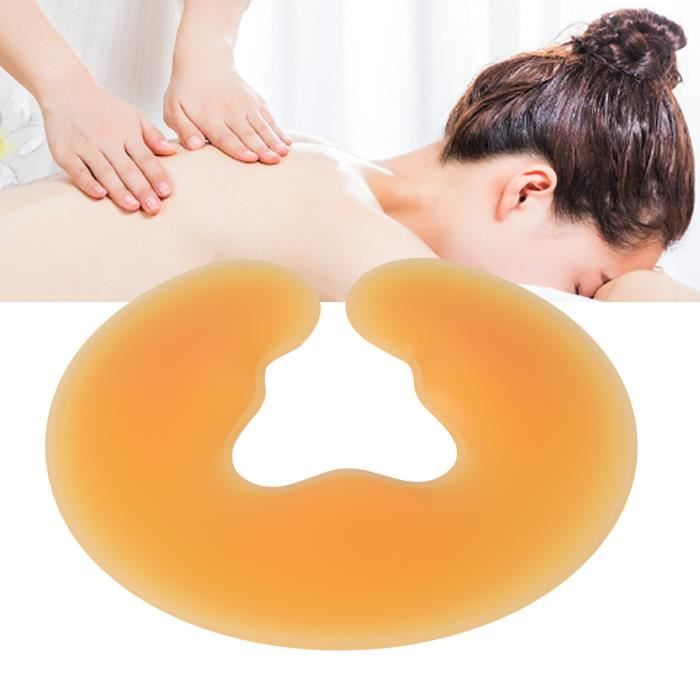 Oreiller de spa en silicone Massage doux visage Relax oreiller Silicone SPA Salon de beauté soins de la peau coussin de têt 146921