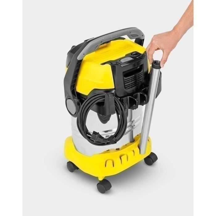 Aspirateur cendres et poussières KARCHER AD 4 Premium - Cuve Métal 17 L -  600W - Cdiscount Bricolage