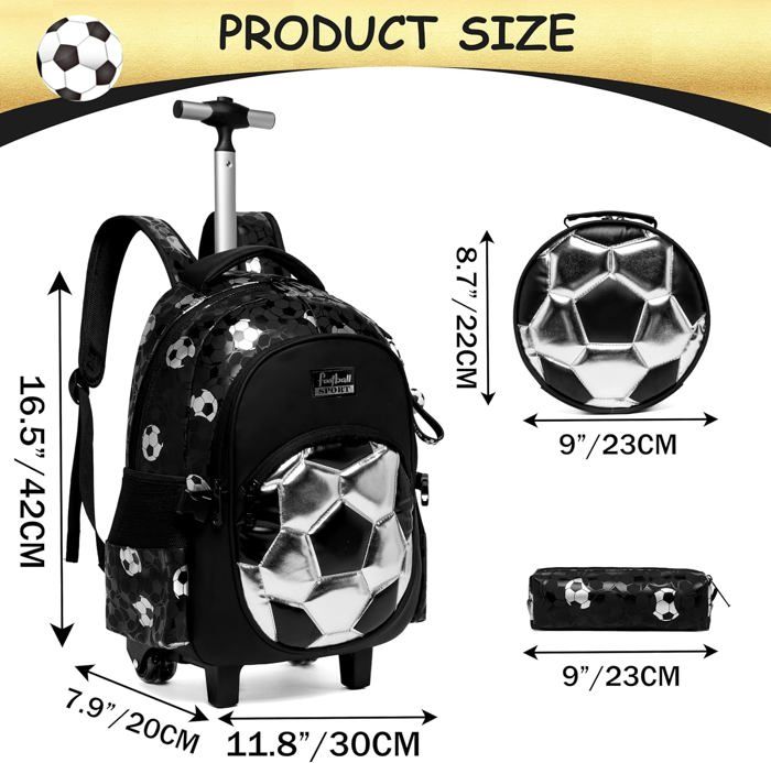 Cartable garçon football sale