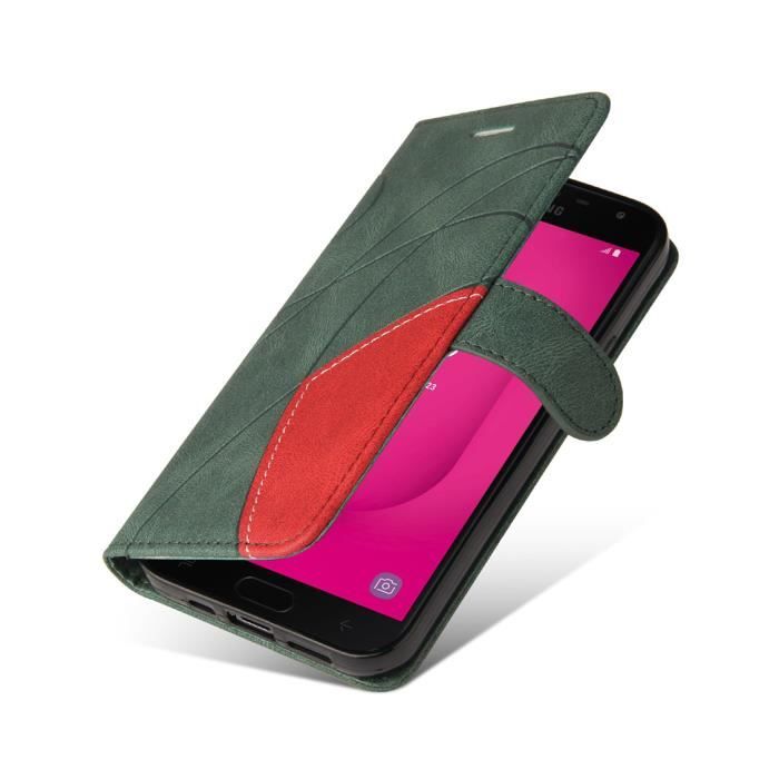 Etui Samsung Galaxy J4 2018 Portefeuille Pochette Housse pour