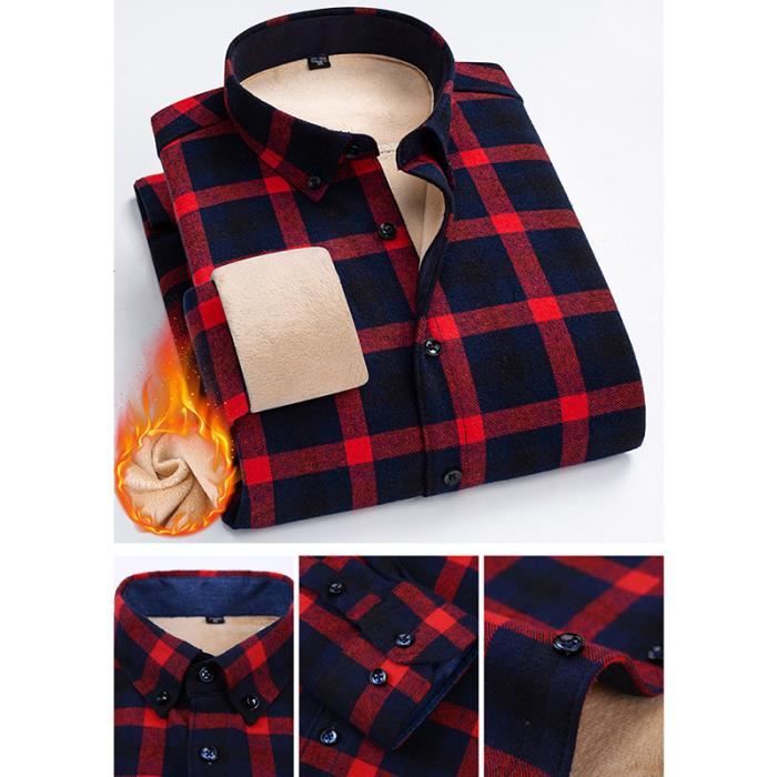 Chemise homme hotsell hiver 2020