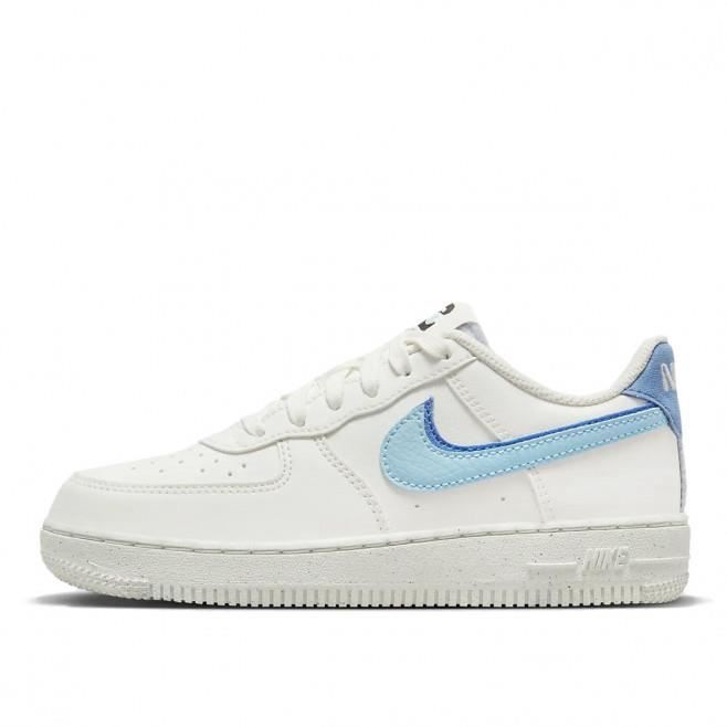 NIKE Baskets Air Force 1 Enfant Garçon Blanc - Cdiscount Chaussures